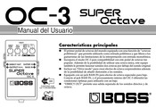 Boss OC-3 SUPER OCTAVE Manual Del Usuario