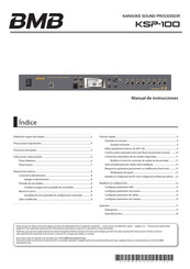 BMB KSP-100 Manual De Instrucciones