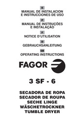 Fagor 3 SF-6 Instrucciones De Uso