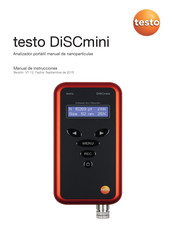 testo DiSCmini Manual De Instrucciones