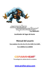 Proflex Smoke monster Pro S 500T Manual Del Usuario