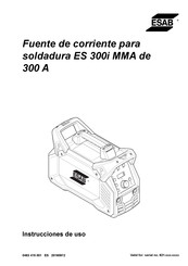 ESAB ES 300 A Instrucciones De Uso