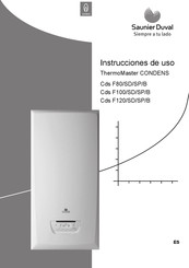 Saunier Duval ThermoMaster CONDENS Cds F100 B Instrucciones De Uso