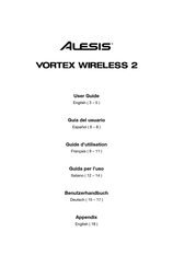 Alesis VORTEX WIRELESS 2 Guia Del Usuario