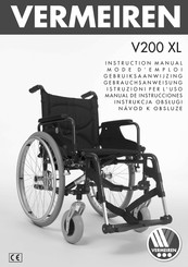 Vermeiren V200 XL Manual De Instrucciones