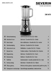 SEVERIN SM 9479 Instrucciones De Uso