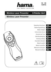 Hama X-Pointer 6in1 Instrucciones De Uso