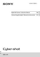 Sony Cyber-shot DSC-J10 Manual De Instrucciones