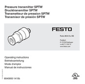 Festo SPTW-B11R-G14-A-M12 Manual De Instrucciones