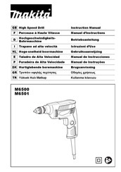 Makita M6501 Manual De Instrucciones