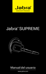 Jabra SUPREME Manual Del Usuario