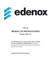 edenox HBT-311 Manual De Instrucciones