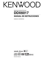 Kenwood DDX6017 Manual De Instrucciones