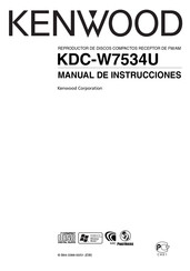 Kenwood KDC-W7534U Manual De Instrucciones