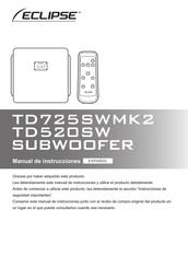 Eclipse TD725SWMK2 Manual De Instrucciones