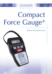 Mecmesin Compact Force Gauge+ Manual De Instrucciones