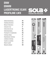 Sola ENWM Instrucciones De Uso