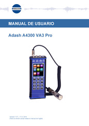 Adash A4300 VA3 Pro Manual De Usuario