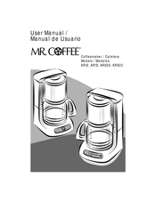 Mr Coffee AR12 Manual De Usuario