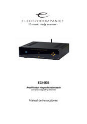 ELECTROCOMPANIET ECI 6DS Manual De Instrucciones