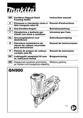 Makita GN900 Manual De Instrucciones