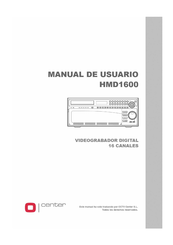 Center HMD1600 Manual De Instrucciones