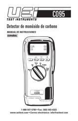 UEi Test Instruments CO95 Manual De Instrucciones