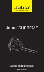 Jabra SUPREME Manual De Usuario