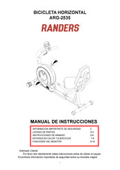 Randers ARG-2535 Manual De Instrucciones