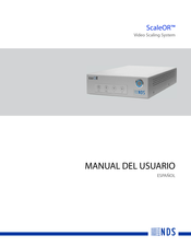 NDS ScaleOR Manual Del Usuario