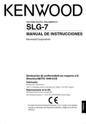 Kenwood SLG-7 Manual De Instrucciones