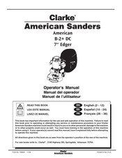 American Sanders Clarke American B-2 Manual Del Operador