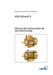 KSB SuPremE B Manual De Instrucciones De Servicio/Montaje