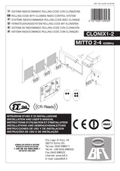 BFT CLONIX Instrucciones De Uso