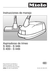 Miele S 348i Instrucciones De Manejo