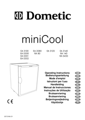Dometic miniCool  RA 140 Manual De Instrucciones