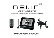 Nevir NVR-2758DVD-PTUB Manual De Instrucciones