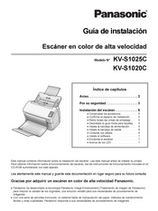 Panasonic KV-S1020C Guia De Instalacion