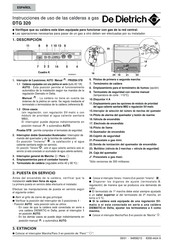 De Dietrich DTG 320 Instrucciones De Uso