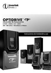 Invertek Optidrive P2 IP55 Manual De Usuario