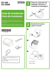 Epson ES-400 Guia De Instalacion