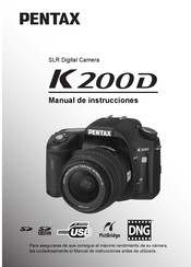 Pentax K200D Manual De Instrucciones