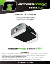 Accessmatic Cobra 3424 Manual De Usuario