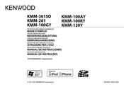 Kenwood KMM-261 Manual De Instrucciones