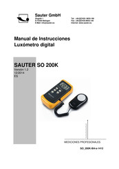 Sauter SO 200K Manual De Instrucciones