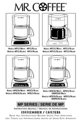 Mr Coffee MP12 Manual De Instrucciones