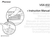 Pioneer VSX-832 Manual De Instrucciones