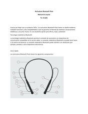 Tellur Pluto TLL 511201 Manual De Usuario