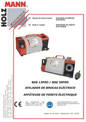 Holzmann BSG 30PRO Manual De Instrucciones