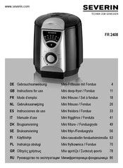 SEVERIN FR 2408 Instrucciones De Uso